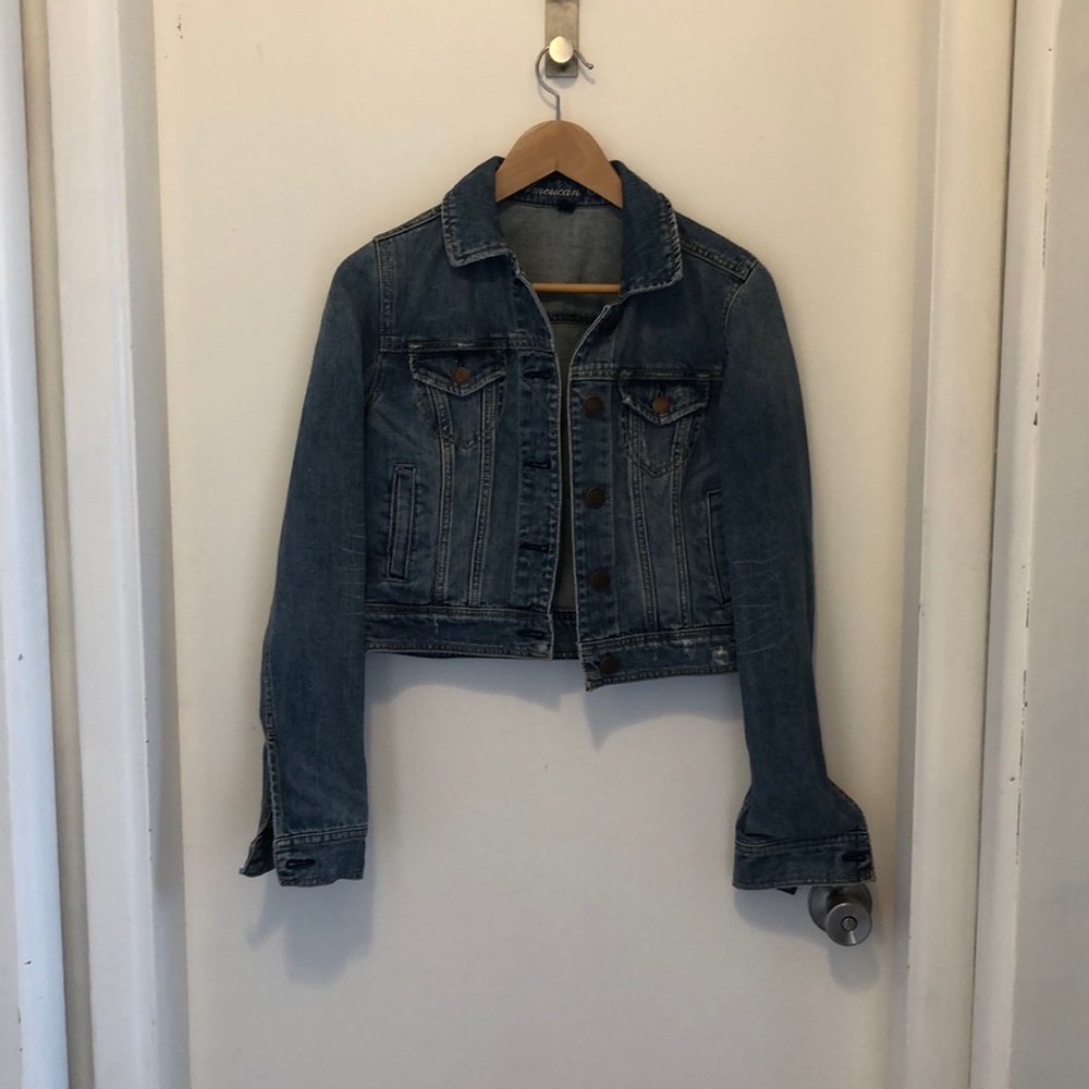 American Eagle denim jacket - cropped